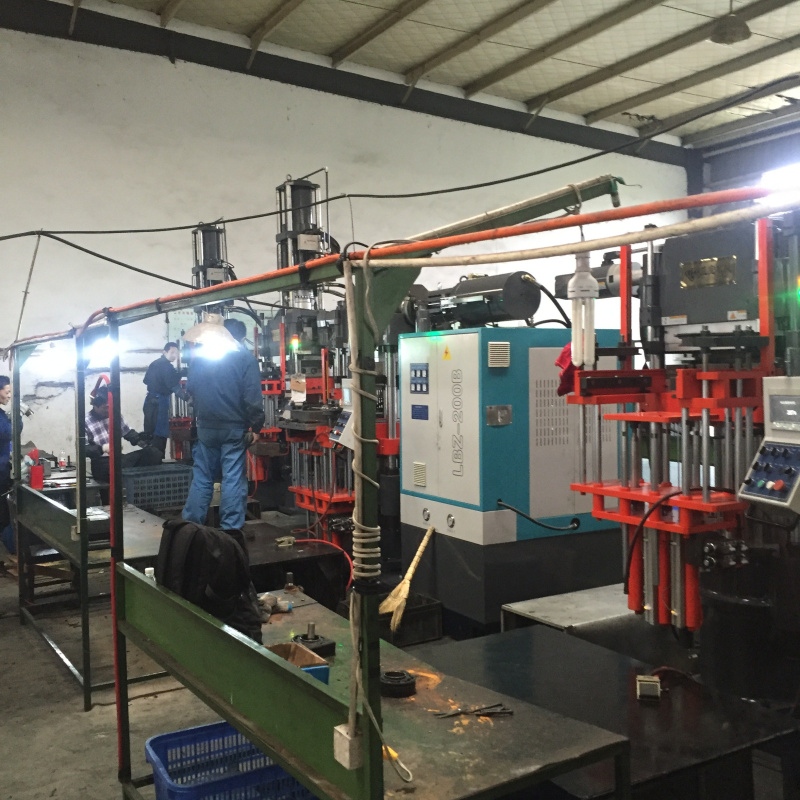 Machine de moulage en caoutchouc de joint d'huile sous vide